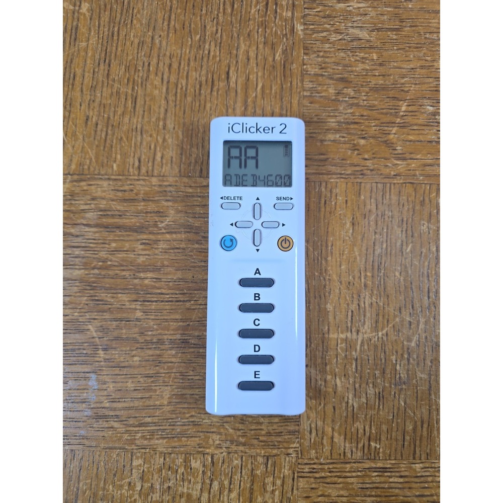 iClicker 2 Student Remote Classroom Response Clicker Tested & Working
